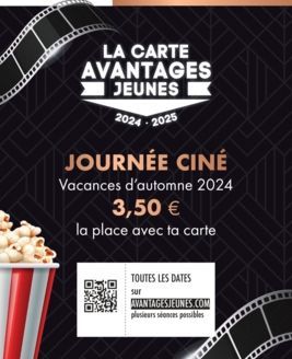 Journées ciné avec la carte avantages jeunes