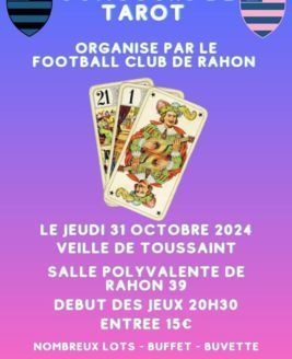 Concours de tarot FC RAHON